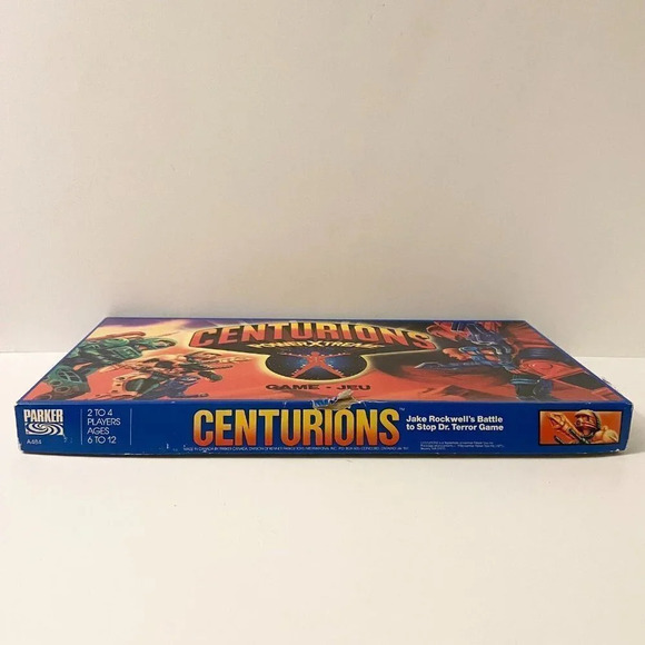 Vintage 1986  Centurions Power Xtreme Board Game Parker Brothers Missing 1 Mover - Picture 3 of 16